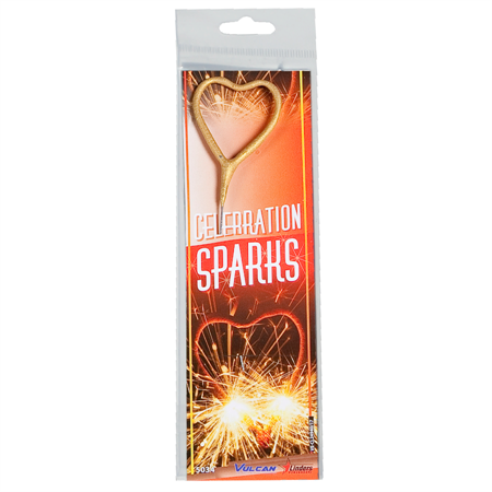 Celebration spark Heart